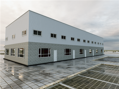 Tek Katlı Çelik Depo Binası